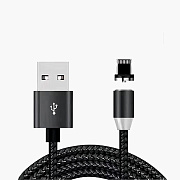 Кабель USB - Apple lightning - L600 магнитный (тех.уп)  100см 2A  (black)