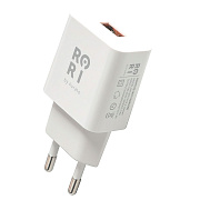 Адаптер Сетевой Kurato RORI-S600 USB 3A/15W (white)