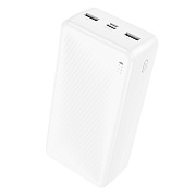 Внешний аккумулятор Borofone BJ55B 30000mAh Micro USB/USB*2/Type-C (white)