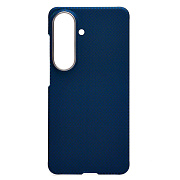 Чехол-накладка - SM028 (2) SafeMag Carbon для "Samsung Galaxy S26" (dark blue)