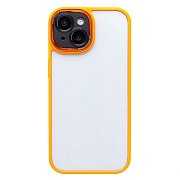 Чехол-накладка - PC090 для "Apple iPhone 15" (orange) (232230)