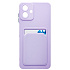 Чехол-накладка - SC337 с картхолдером для "Samsung Galaxy A07 4G" (light violet) (241635)