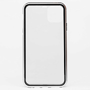 Чехол-накладка - 360 Magnetic Glass для "Apple iPhone 11 Pro Max" (silver)