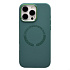 Чехол-накладка - SM040 SafeMag для "Apple iPhone 16 Pro Max" (pine needle green) (243259)