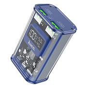 Внешний аккумулятор Hoco J105 Discovery edition 22.5W 10000mAh Micro/USB/Type-C/Lightning/USB*2/Type-C (blue)