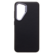Чехол-накладка Cellis SM033 SafeMag для "Samsung Galaxy S24"  Экокожа (black) (237511)