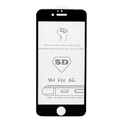Защитное стекло Full Screen - 3D Flat для "Apple iPhone 6/iPhone 6S" (black) (тех.уп.) (black)