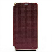 Чехол-книжка Brera Like Me для "Samsung SM-A705 Galaxy A70" (red/gold) откр.вбок