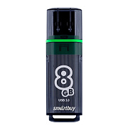 Флэш накопитель USB  8 Гб Smart Buy Glossy 3.0 (dark grey)
