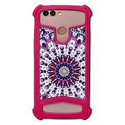 Универсальный чехол-накладка - K03 4.5-5.0 дюйма (011) (red)