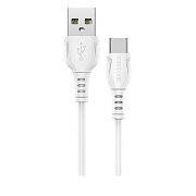 Кабель USB - Type-C Borofone BX51 18W 100см 3A  (white)