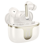 Беспроводные Bluetooth-наушники Hoco TWS EQ10 Plus ANC+ENC (milky white)