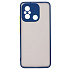 Чехол-накладка - PC041 для "Xiaomi Poco C55/Redmi 12C" (blue/black)