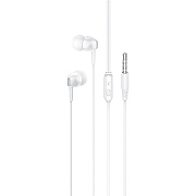 Проводные наушники с микрофоном внутриканальные Borofone BM51 Hoary Jack 3,5  (white)