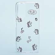 Чехол-накладка - SC224 для "Huawei Honor 10X Lite" (002) (прозрачный)