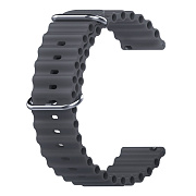 Ремешок - WB35 Ocean Band Универсальный 20мм (dark grey)