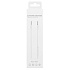 Адаптер - MH034 wire control audio 3.5-3.5 папа-папа (120 см) (white)