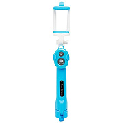 Монопод для селфи - WXY-01 Zipaigan Bluetooth + пульт (sky blue)