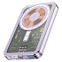 Внешний аккумулятор Hoco Q14 Ice Crystal PD20W SafeMag 5000mAh Type-C/Type-C/SafeMag (purple)
