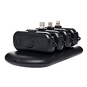 Зарядная станция - Magnetic Power bank 4 5000mAh Micro/Type-C/Micro/Lightning (black)