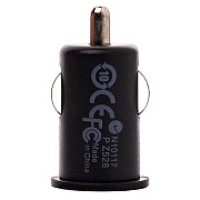 Адаптер Автомобильный - Medium 4 1USB/5V/1A (black) ..