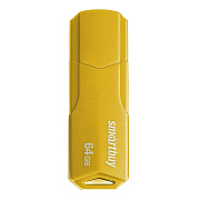 Флэш накопитель USB 64 Гб Smart Buy CLUE (yellow)