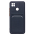 Чехол-накладка - SC315 с картхолдером для "Xiaomi Redmi 10A" (dark blue)