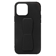 Чехол-накладка - PC058 для "Apple iPhone 13 Pro Max" с подставкой и магнитом (black)