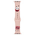 Ремешок - ApW01 Apple Watch 38/40/41 mm силикон (017) (pink)