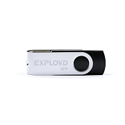 Флэш накопитель USB 32 Гб Exployd 530 (black)