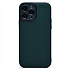 Чехол-накладка - PC084 экокожа для "Apple iPhone 13 Pro Max" (green) (219670)