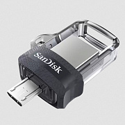 Флэш накопитель USB 64 Гб SanDisk Ultra Android Dual Drive OTG 3.0 (black)