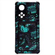 Чехол-накладка - SC284 с картхолдером для "Honor 50/Nova 9" (001) (multicolor)
