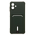 Чехол-накладка - SC304 с картхолдером для "Samsung Galaxy A07 5G/F70e 5G/M17e 5G" (dark green)