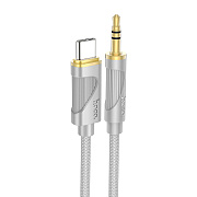 Кабель Type-C - 3.5mm Hoco UPA30  100см   (gray)