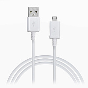 Кабель USB - micro USB ECB-DU4AWE 12W 100см 2,4A  (white)