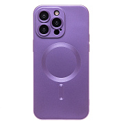 Чехол-накладка - SM020 Matte SafeMag для "Apple iPhone 15 Pro Max" (purple)
