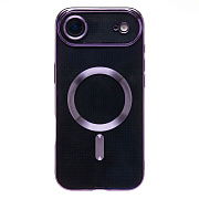Чехол-накладка - SM027 SafeMag для "Apple iPhone 17 Air" (dark violet)