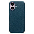 Чехол-накладка Cellis SM030 SafeMag для "Apple iPhone 16" Натуральная кожа зернистая (dark blue) (237476)