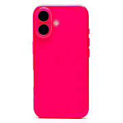 Чехол-накладка - SC344 для "Apple iPhone 16" (transparent/pink) (236521)