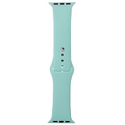 Ремешок - ApW Sport Band Apple Watch 42/44/45/49 mm силикон на кнопке (L) (mint)