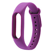 Ремешок - WB13 Xiaomi Mi Band силикон на кнопке (регулируемый) (purple)