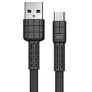 Кабель USB - Type-C Remax RC-116a Armor series  100см 2,4A  (black)