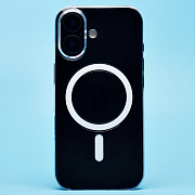 Чехол-накладка - PC Clear Case SafeMag для "Apple iPhone 17" (transparent) (240601)
