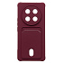 Чехол-накладка - SC304 с картхолдером для "Honor X9c" (bordo) (239127)