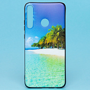 Чехол-накладка - SC185 для "Huawei Honor 9C/Huawei P40 Lite E" (008) (blue)