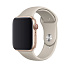 Ремешок - ApW Sport Band Apple Watch 38/40/41 mm силикон на кнопке (S) (beige)