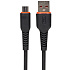 Кабель USB - micro USB SKYDOLPHIN S54V 12W 100см 2,4A  (black)