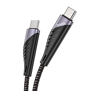 Кабель Type-C - Type-C Hoco U95 60W 150см 3A  (black)