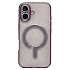 Чехол-накладка - SM050 SafeMag для "Apple iPhone 16" (black)